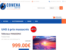 Tablet Screenshot of comena.fr